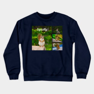 Squidly Squirrel Crewneck Sweatshirt